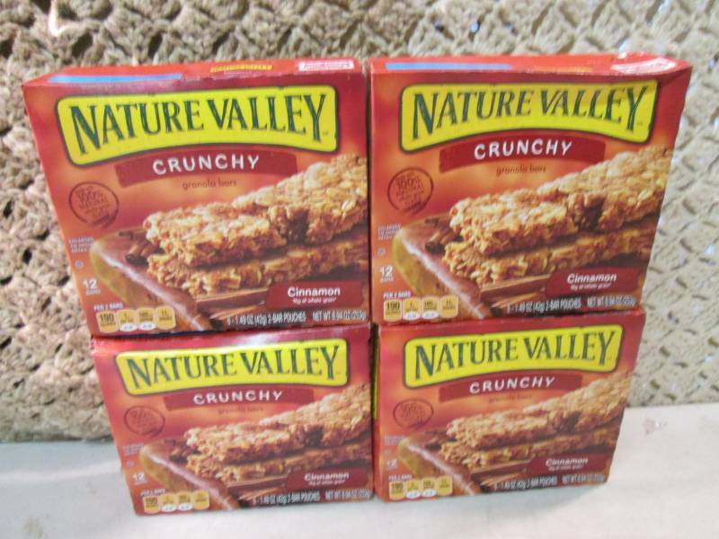 4 Boxes of Nature Valley Crunchy Ci...