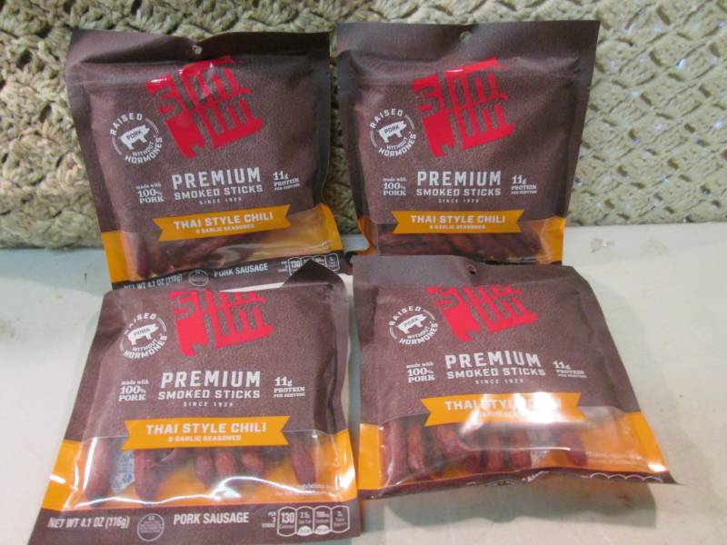 4 Bags of Slim Jim Premium Smoked S...