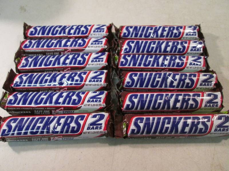 12 Snickers 2 Bar Candy Bars Best b...