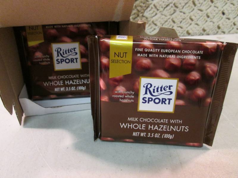 Box of 10 Ritter Sport Milk Chocola...