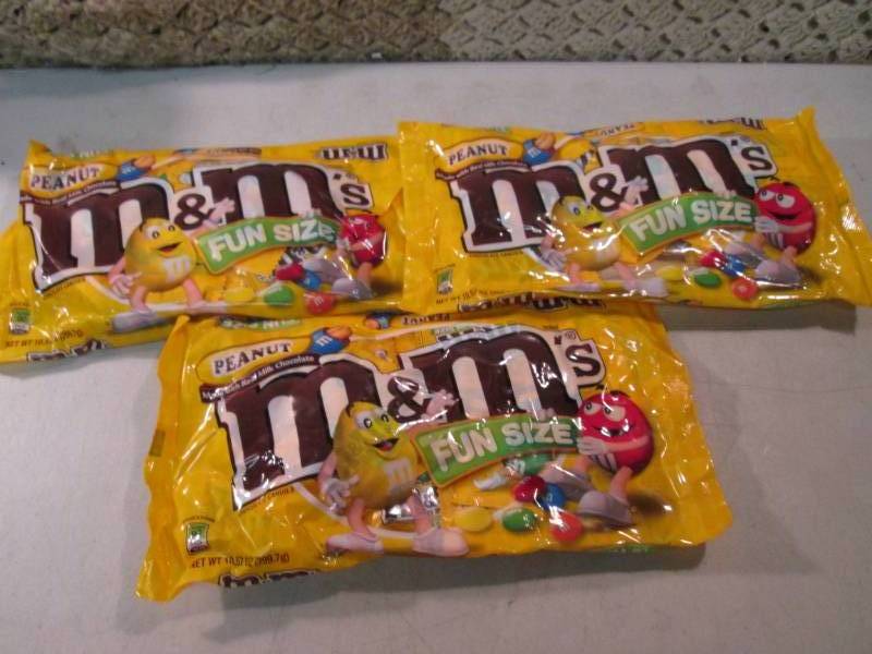 3 Big Bags of Fun Size Bags of Pean...