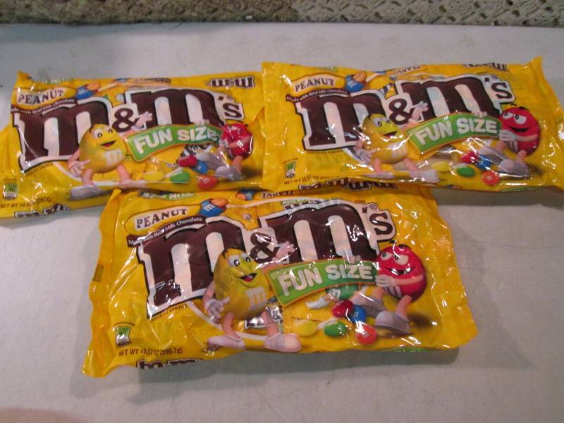 3 Big Bags of Fun Size Bags of Pean...