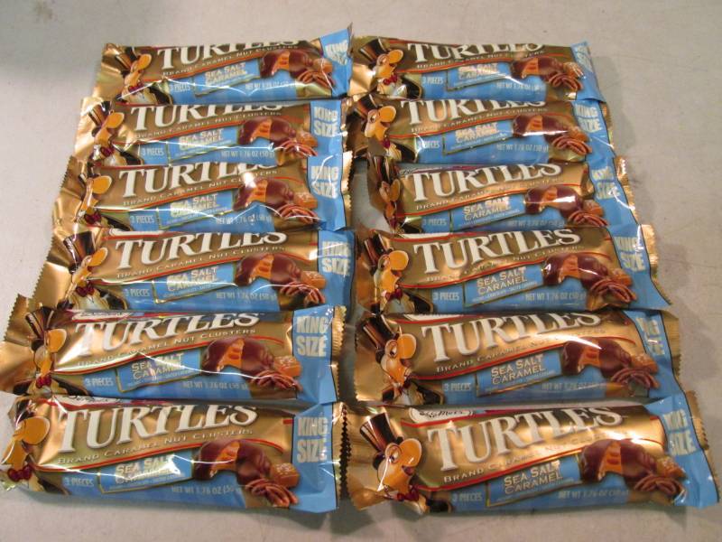 12 King Size Turtles Sea Salt Caram...