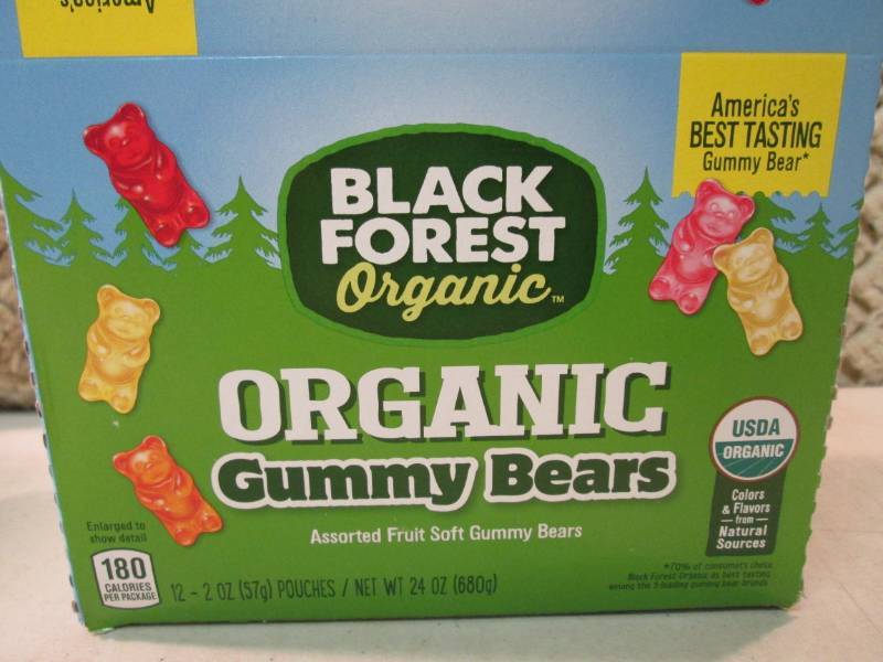 Box with 12 Pouches of Organic Gumm...