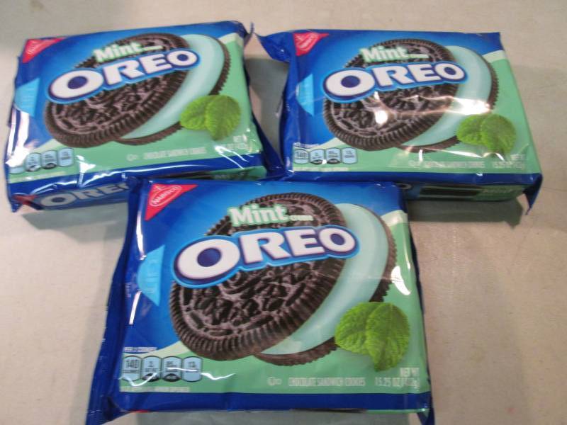 3 Packs of Mint Oreo Cookies Best b...