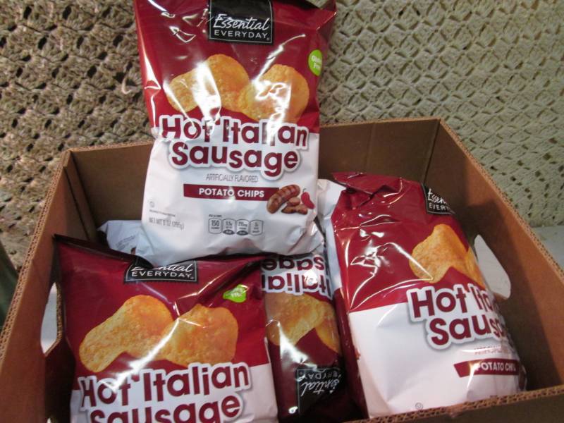 6 Big Bags of Hot Italian Sausage F...