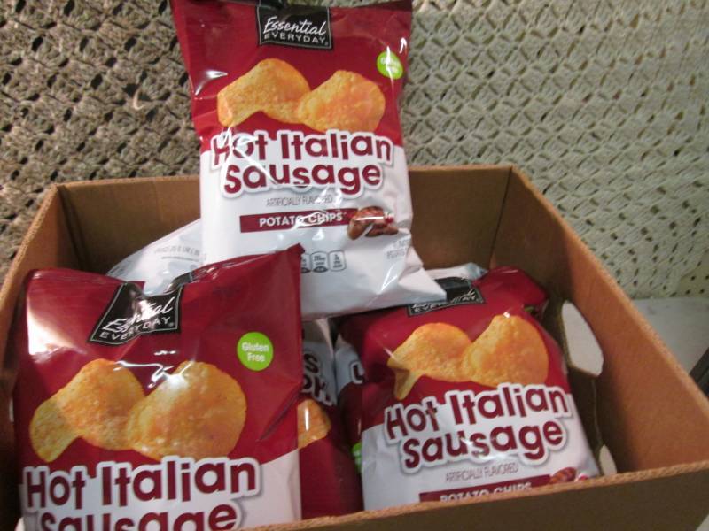 6 Big Bags of Hot Italian Sausage F...