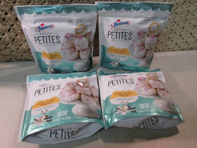 4 Bags of Hostess Bakery Petites Wh...