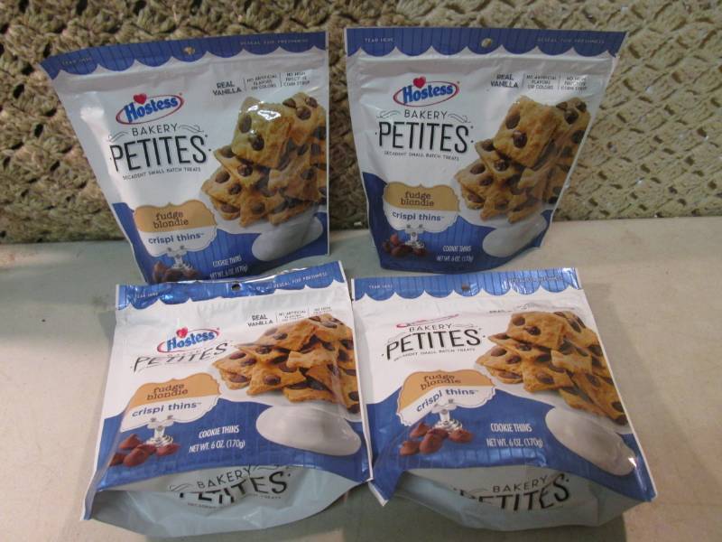 4 Bags of Hostess Bakery Petites Fu...