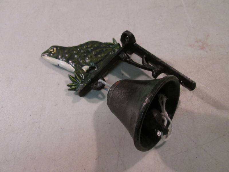 Cast Iron Bell and Mounting Bracket...