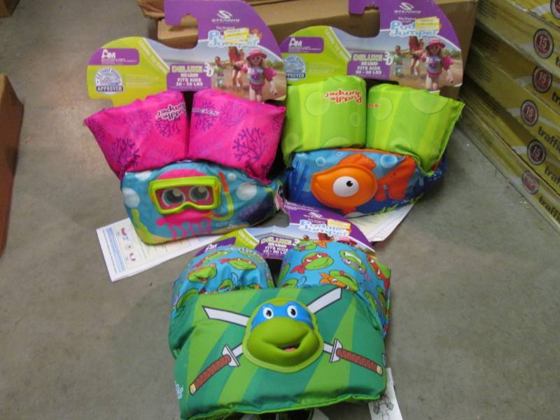 Lot of 3 Puddle Jumper Life Jackets...