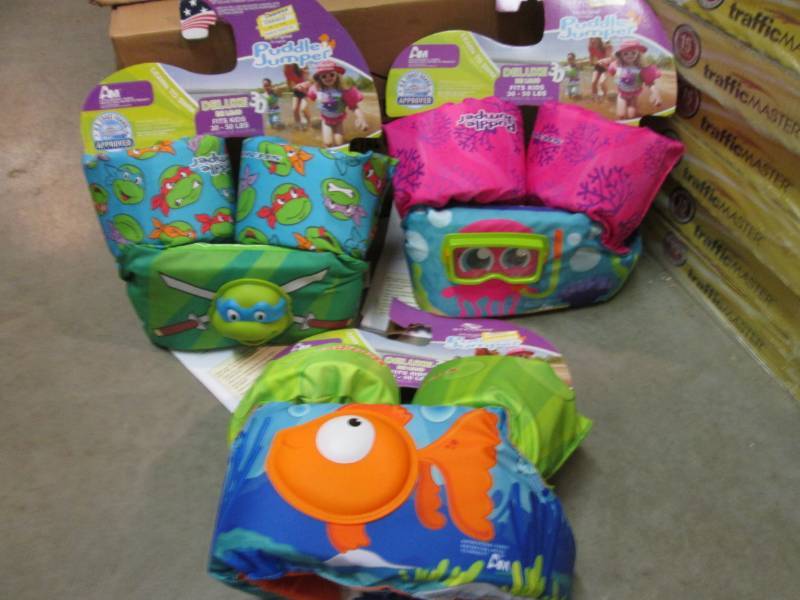 Lot of 3 Puddle Jumper Life Jackets...