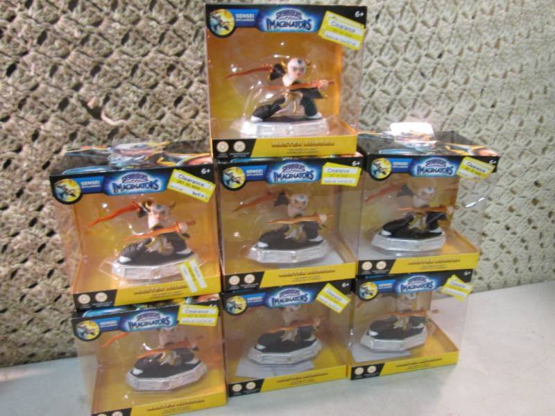 Lot of 7 Skylanders Imaginators Mas...