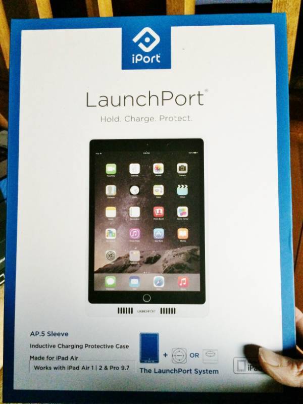 lot 25 image: iPORT LAUNCH PAD AP.5 SLEEVE FOR iPAD AIR 1, 2 iPAD PRO 9.7, AND 5th GEN BRAND LIKE NEW EMPTY BOXES LOT OF (7) NO ELECTRONICS JUST THE BOXES