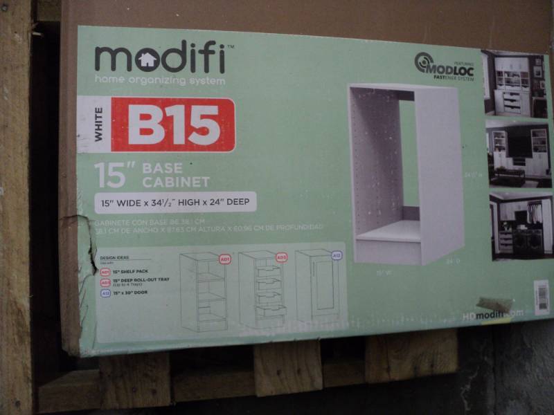 Modifi White 15 Base Cabinet...