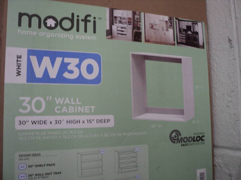 Modifi White 30 wall cabinet...