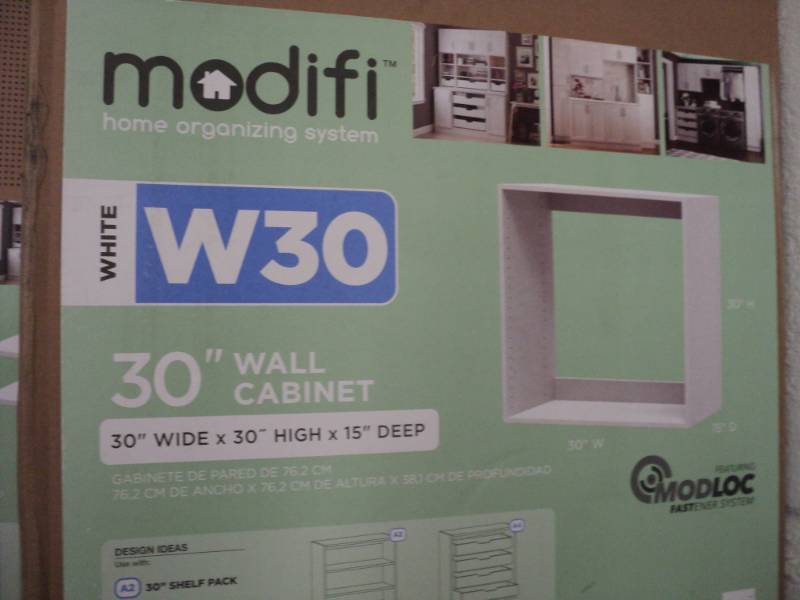 Modifi White 30 wall cabinet...