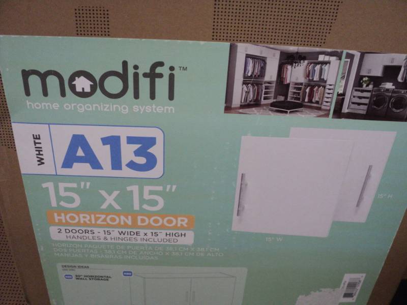 Modifi White 15 x 15 set of 2 Ho...