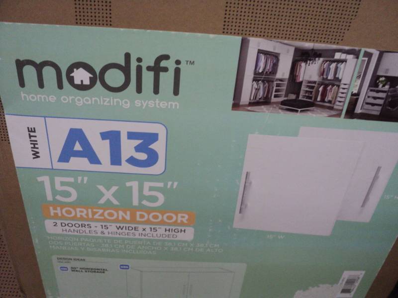 Modifi White 15 x 15 set of 2 Ho...