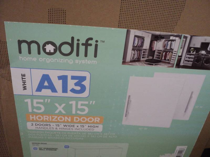 Modifi White 15 x 15 set of 2 Ho...