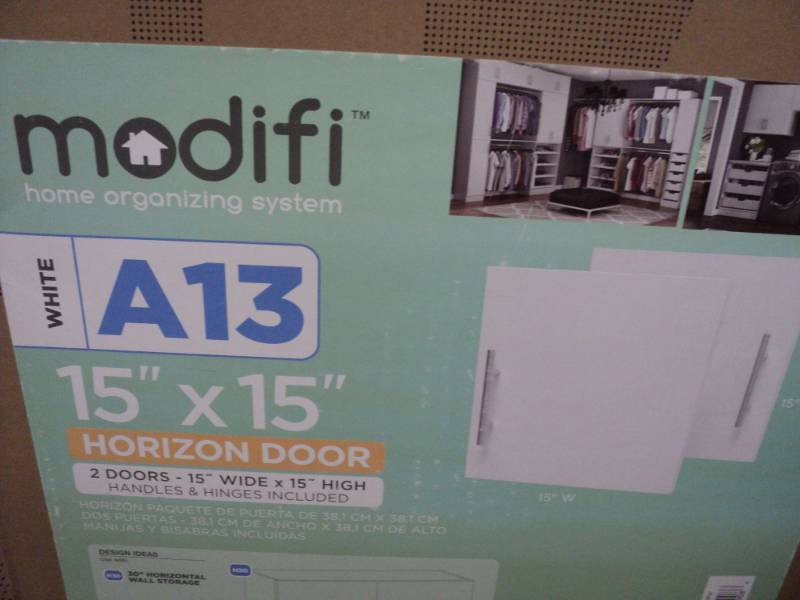 Modifi White 15 x 15 set of 2 Ho...