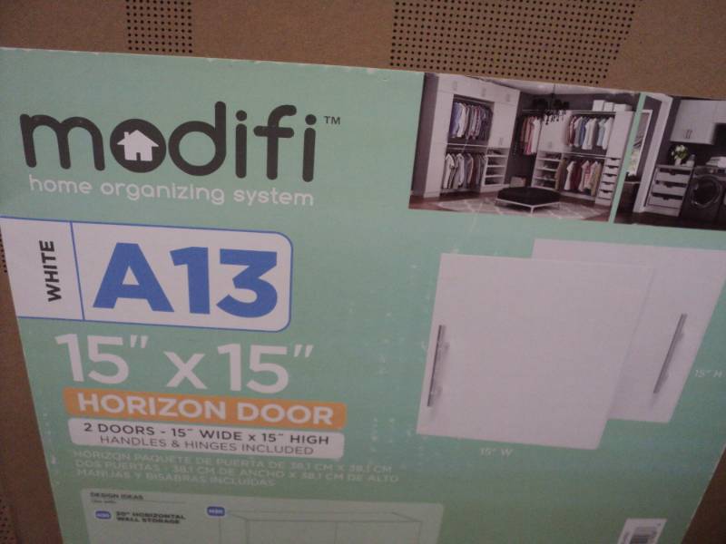 Modifi White 15 x 15 set of 2 Ho...