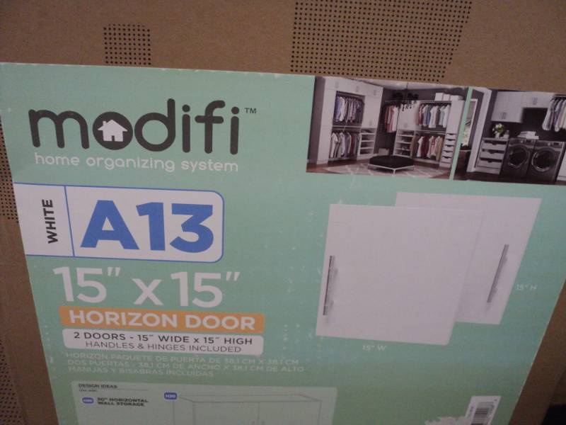 Modifi White 15 x 15 set of 2 Ho...