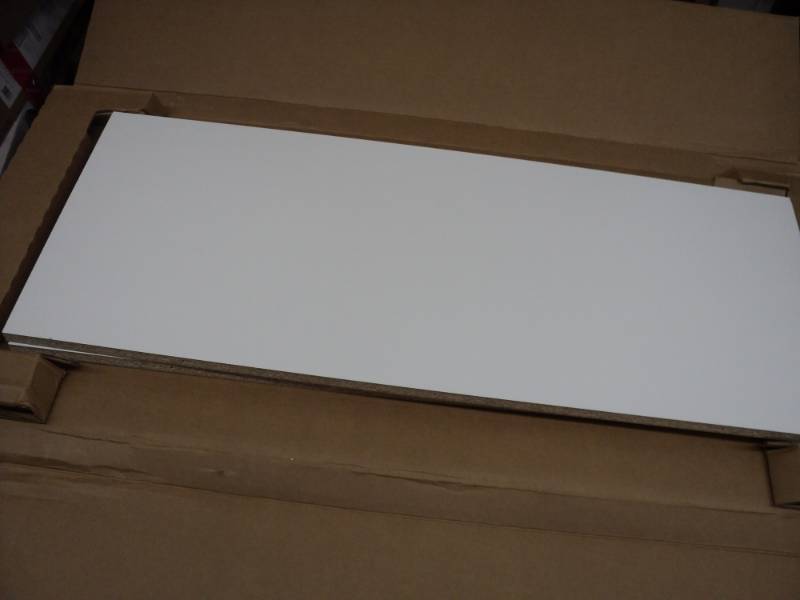 2- 14 x 35 White Shelves...