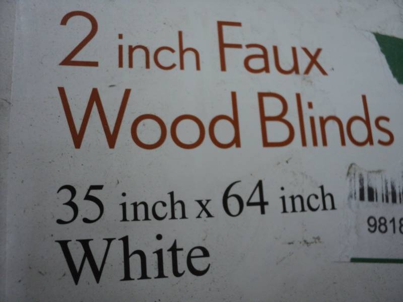 34 and 35 wide blinds- 64 length...