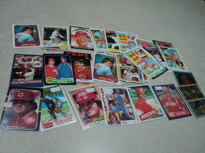 40 Pete Rose Cards...