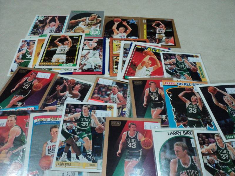 30 Larry Bird Cards...