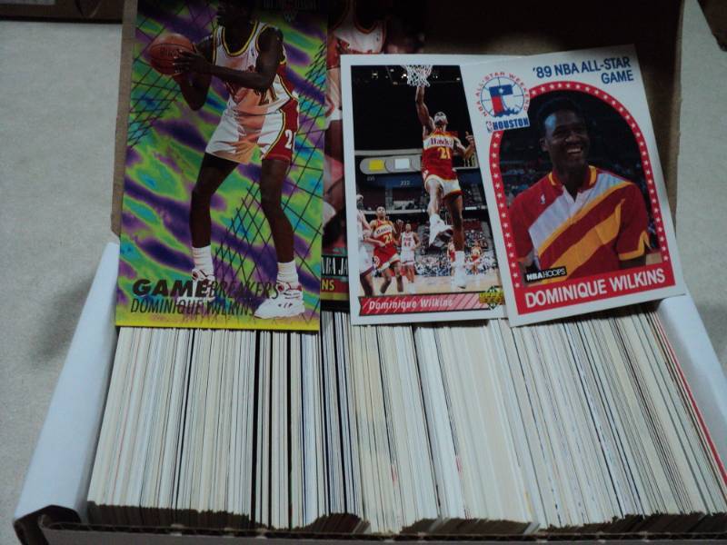 400 Dominique Wilkins Cards...