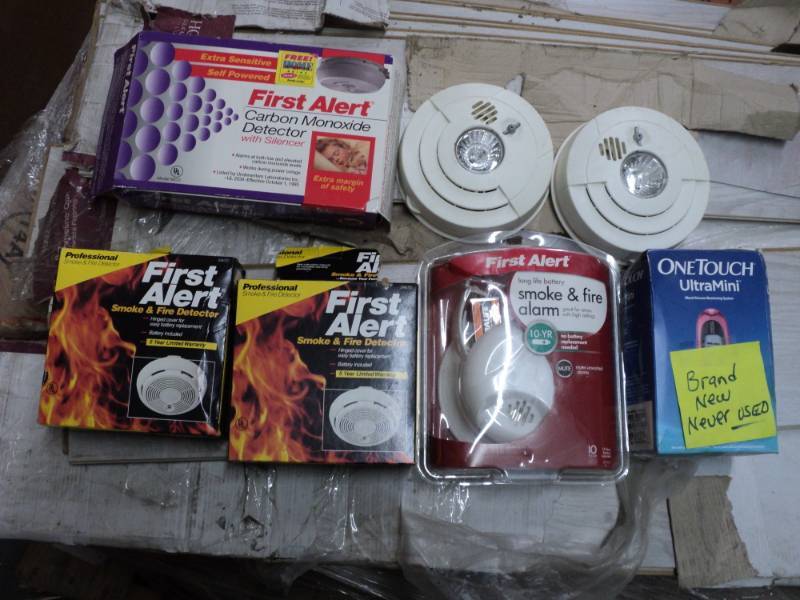 Lot of Carbon Monoxide, Fire Alarms...