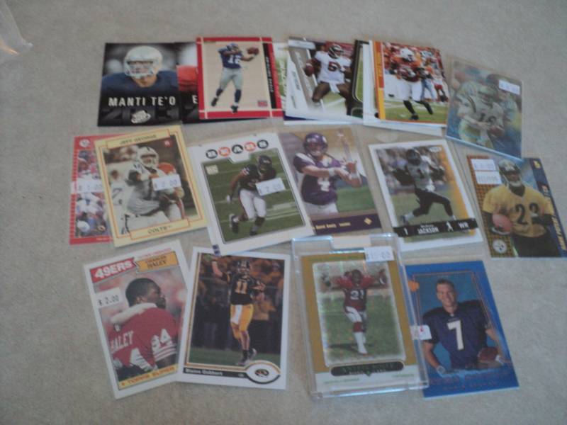 20 Football Rookie Cards...