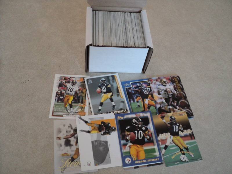 Box of Kordell Stewart Cards...