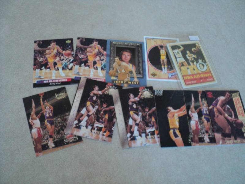 Jerry West Cards...