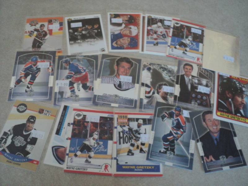 Wayne Gretzky Cards...