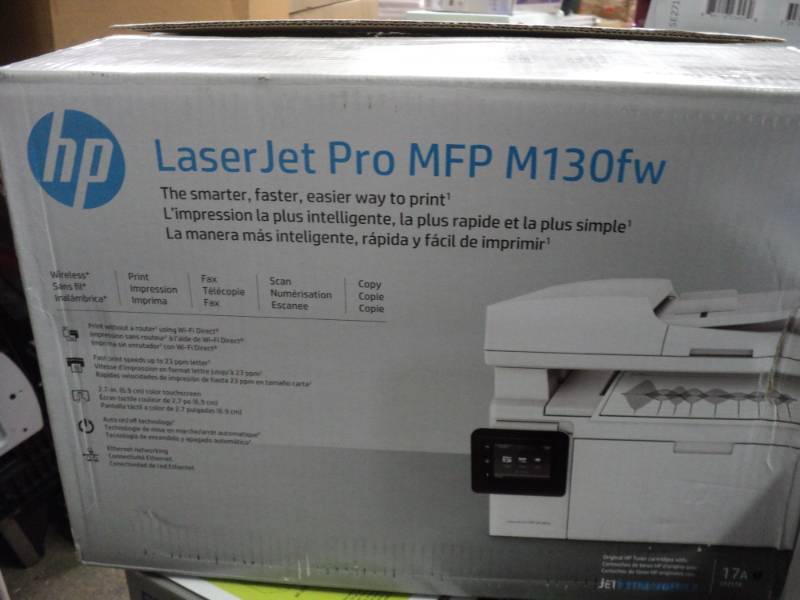 HP Laser Jet Pro MFP M130fw Untest...