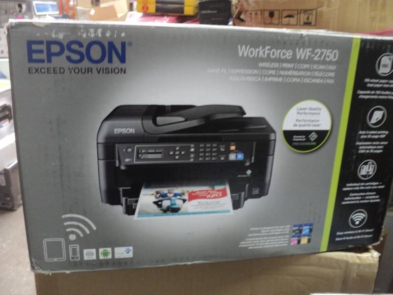 Epson Workforce WF- 2750 Untested ...