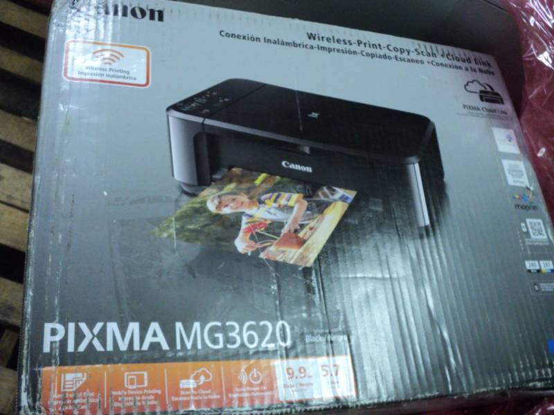 Canon PIXMA MG 3620 Untested on Al...