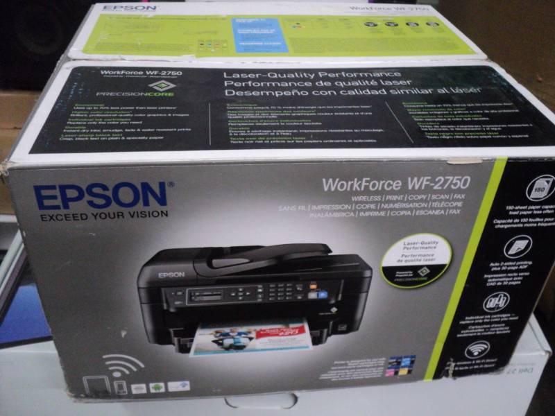 Epson Workforce WF-2750 Untested o...