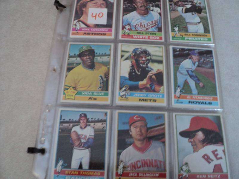 1976 Topps Baseball Cards...