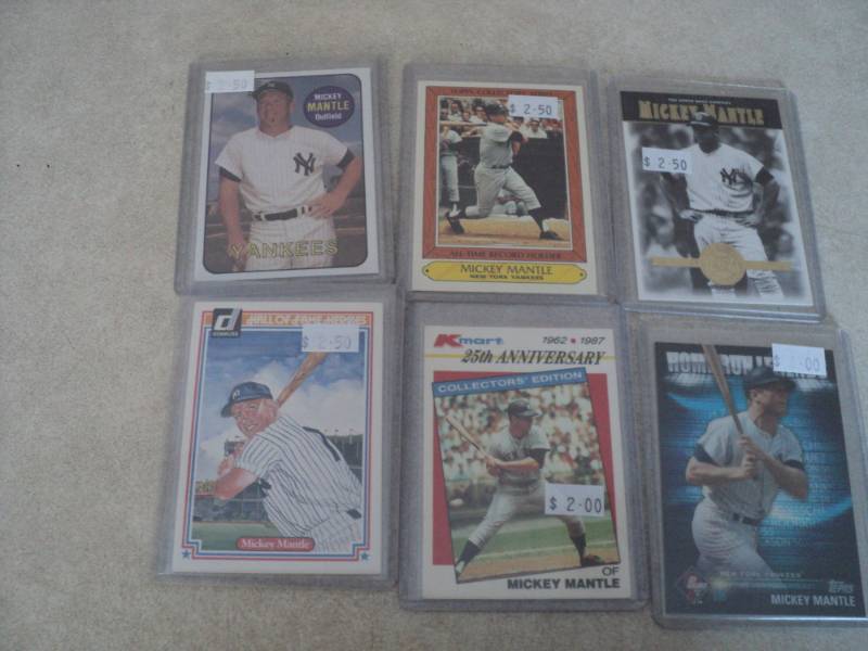 Mickey Mantle Cards...