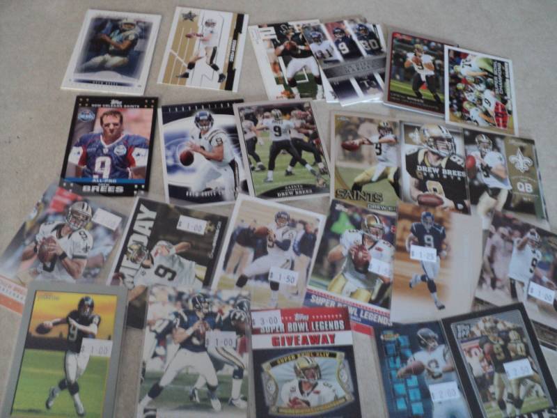30 Drew Brees Cards...