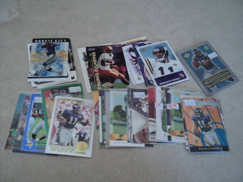 Daunte Culpepper Cards...