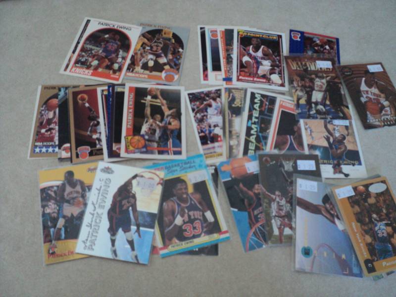 40 Patrick Ewing Cards...