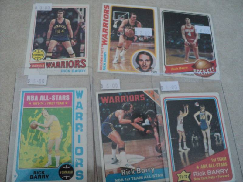 Rick Barry Cards...