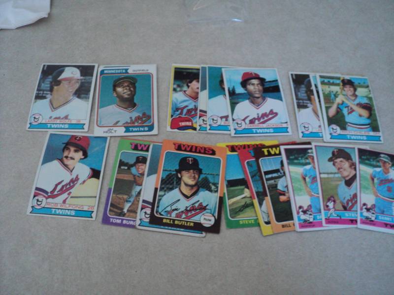 1970s Minnesota Twin Cards...