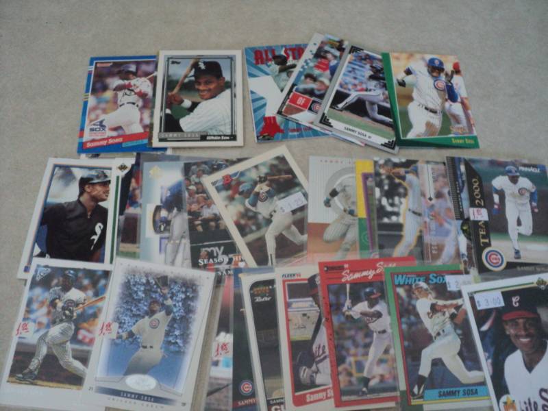 40 Sammy Sosa Cards...