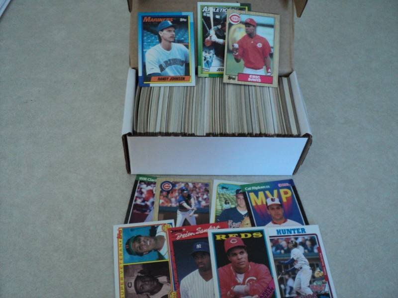 Box of Baseball Star Cards...